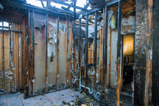 Professional Fire Damage Restoration technician working in Fort Walton Beach, FL